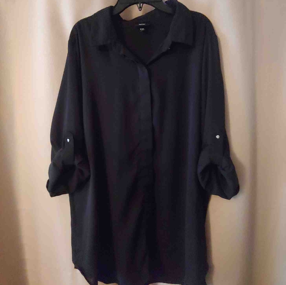 Black dress shirt